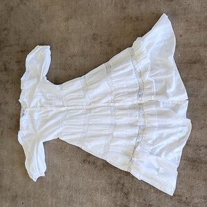 Loveshackfancy dress in white